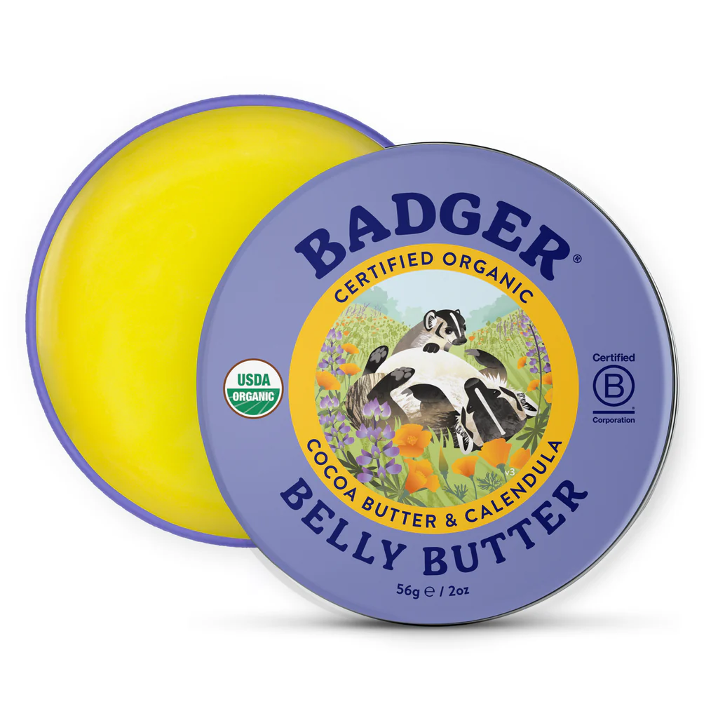 Belly Butter by Badger - Non-toxic, GO rated product free from harmful chemicals