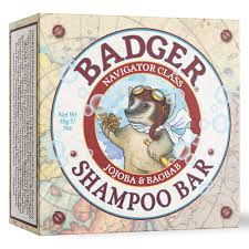 Shampoo Bar with Jojoba & Baobab by Badger - Non-toxic Shampoos + Conditioners product rated SLOW by Million Marker, free from BPA, phthalates, and parabens