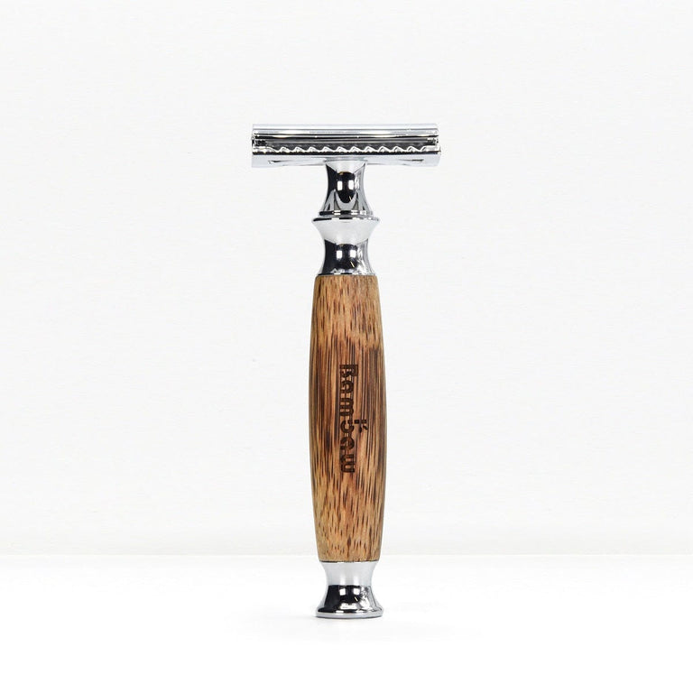 Bamboo Safety Razor by Bambaw - Non-toxic Shaving product rated GO by Million Marker, free from BPA, phthalates, and parabens