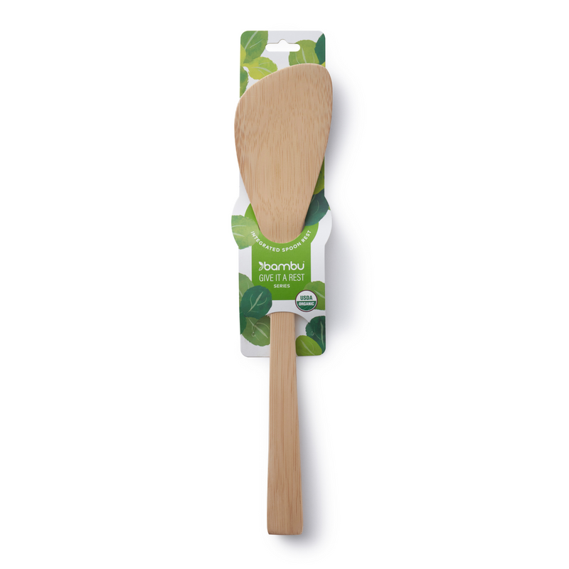 Give it a Rest Spatula by bambu - Non-toxic, GO rated product free from harmful chemicals