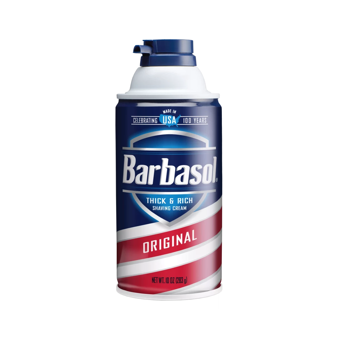 Barbasol Original Thick & Rich Shaving Cream by Barbasol - Non-toxic, STOP rated product free from harmful chemicals