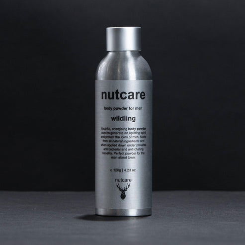 Nutcare Body Powder For Men - Wildling by barenuts - Non-toxic, SLOW rated product free from harmful chemicals