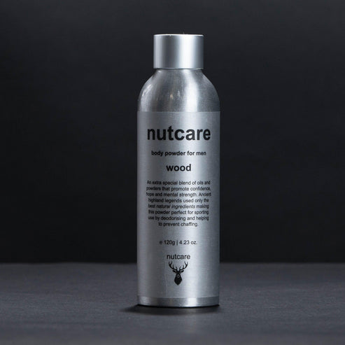 Nutcare Body Powder For Men - Wood by barenuts - Non-toxic, SLOW rated product free from harmful chemicals
