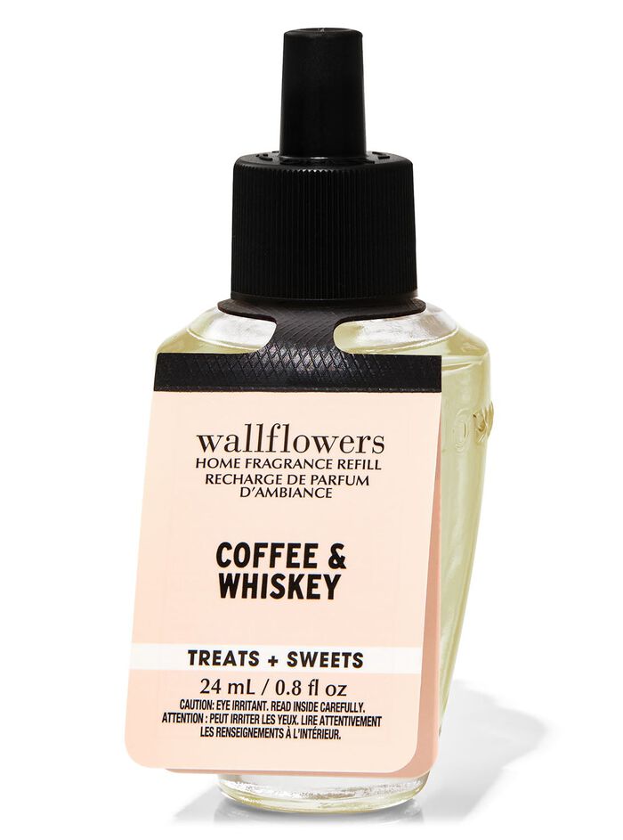 Coffee & Whiskey Wallflower by Bath & Body Works - Non-toxic, STOP rated product free from harmful chemicals
