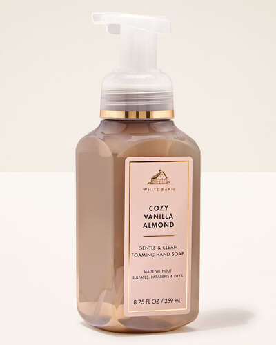 Foaming Hand Soap - Cozy Vanilla Almond by Bath & Body Works - Non-toxic, STOP rated product free from harmful chemicals