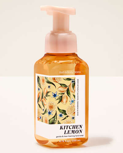 Foaming Hand Soap - Kitchen Lemon by Bath & Body Works - Non-toxic, STOP rated product free from harmful chemicals