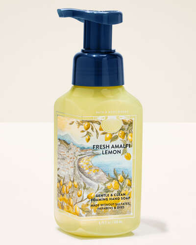 Gentle & Clean Foaming Hand Soap - Fresh Amalfi Lemon by Bath & Body Works - Non-toxic, STOP rated product free from harmful chemicals