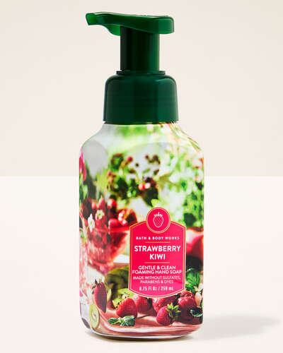Gentle & Clean Foaming Hand Soap - Strawberry Kiwi by Bath & Body Works - Non-toxic, STOP rated product free from harmful chemicals