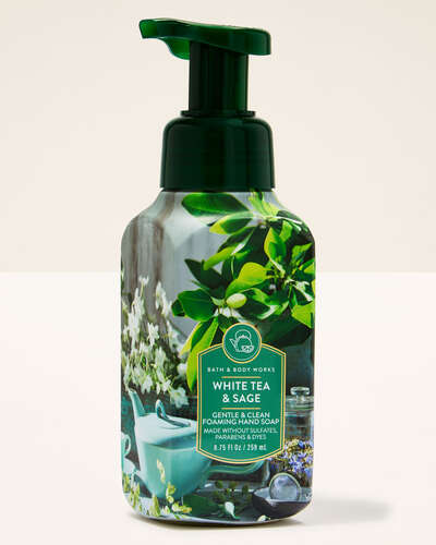Gentle & Clean Foaming Hand Soap - White Tea & Sage by Bath & Body Works - Non-toxic Soaps + Body Washes product rated STOP by Million Marker, free from BPA, phthalates, and parabens