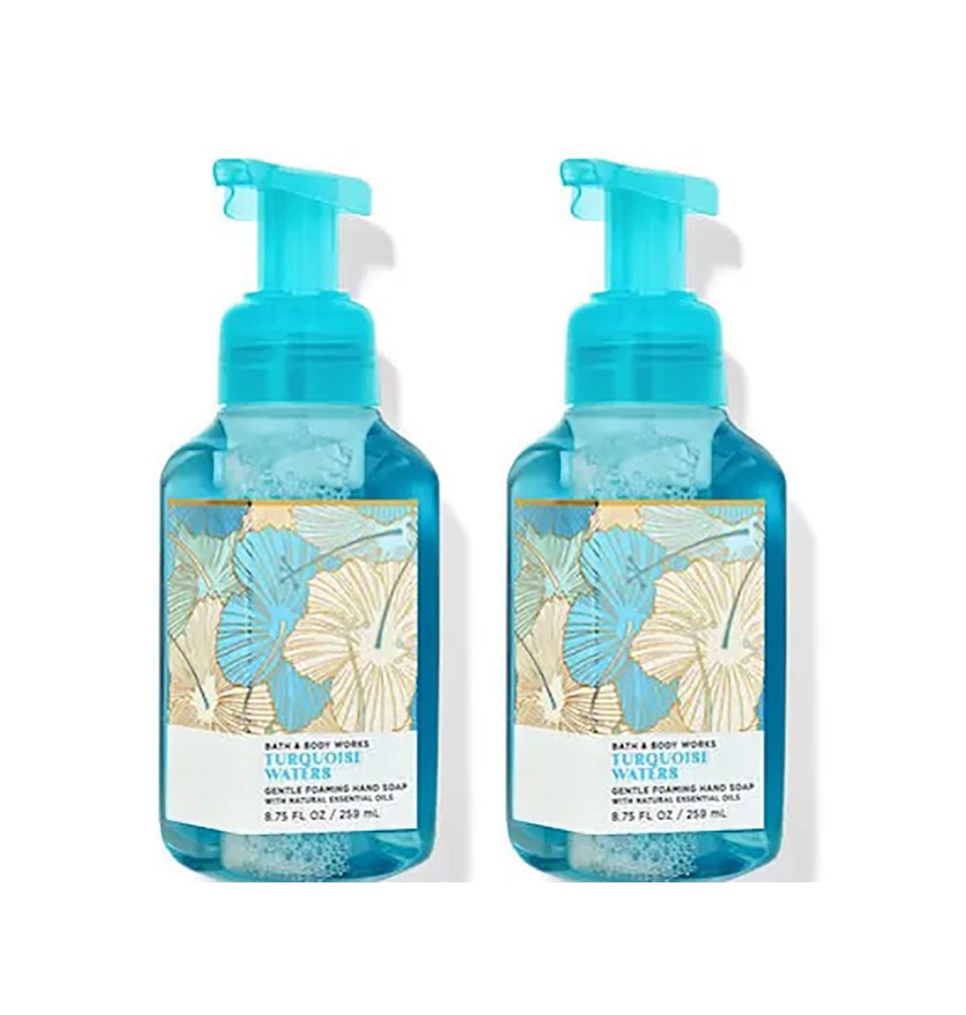 Gentle Foaming Hand Soap - Turquoise Waters by Bath & Body Works - Non-toxic, STOP rated product free from harmful chemicals