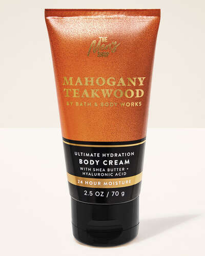 Ultimate Hydration Body Cream - Mahogany Teakwood by Bath & Body Works - Non-toxic, STOP rated product free from harmful chemicals