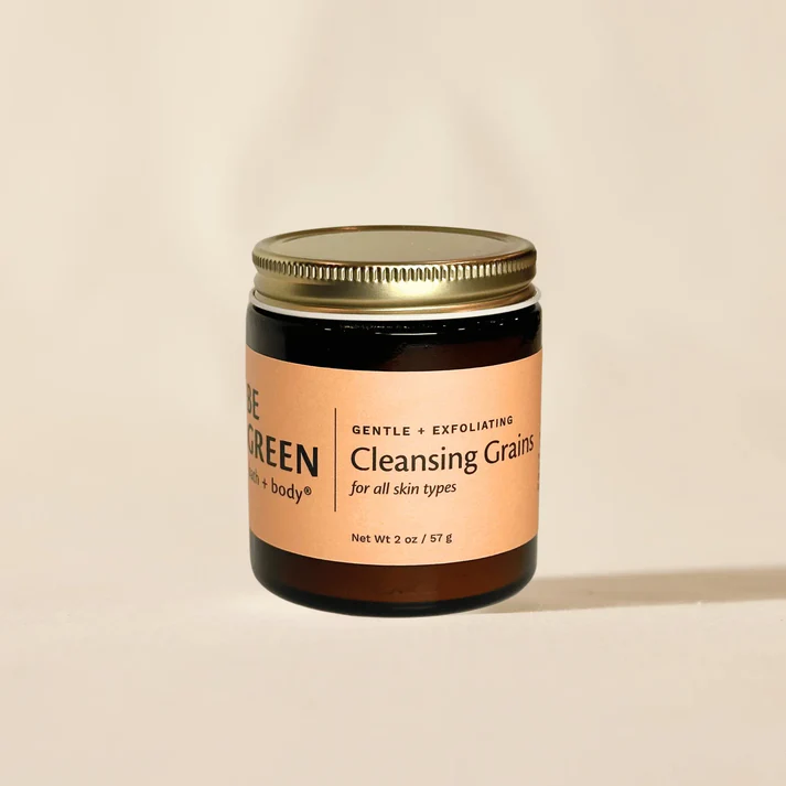 Dry Cleansing Grains by Be Green Bath & Body - Non-toxic, SLOW rated product free from harmful chemicals