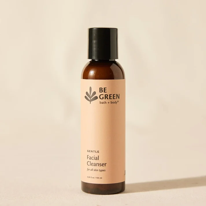 Gentle Face Cleanser by Be Green Bath & Body - Non-toxic Facial Care product rated SLOW by Million Marker, free from BPA, phthalates, and parabens