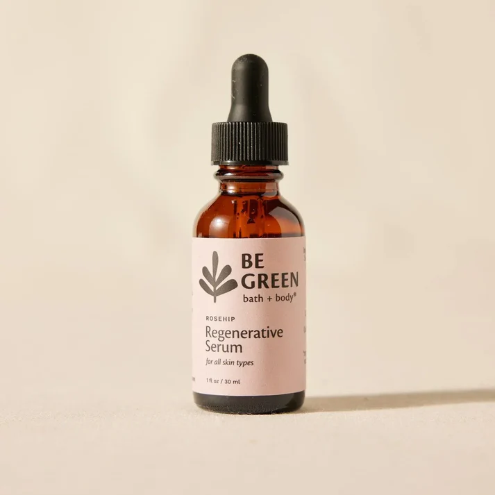Rosehip Regenerative Serum by Be Green Bath & Body - Non-toxic, SLOW rated product free from harmful chemicals