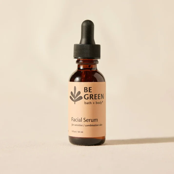 Serum for Sensitive Skin/Combination by Be Green Bath & Body - Non-toxic Facial Care product rated SLOW by Million Marker, free from BPA, phthalates, and parabens