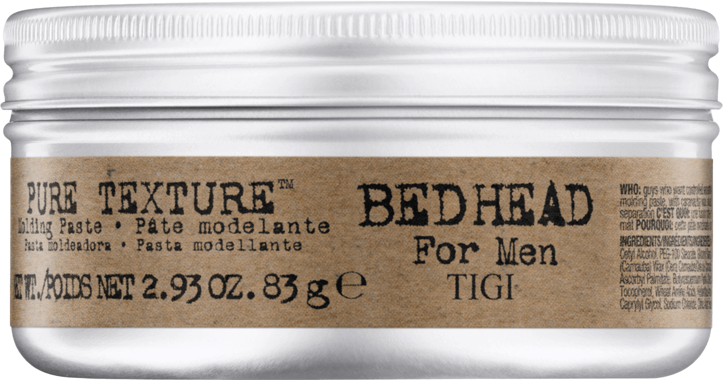Bed Head For Men Pure Texture Molding Paste by BED HEAD - Non-toxic, STOP rated product free from harmful chemicals