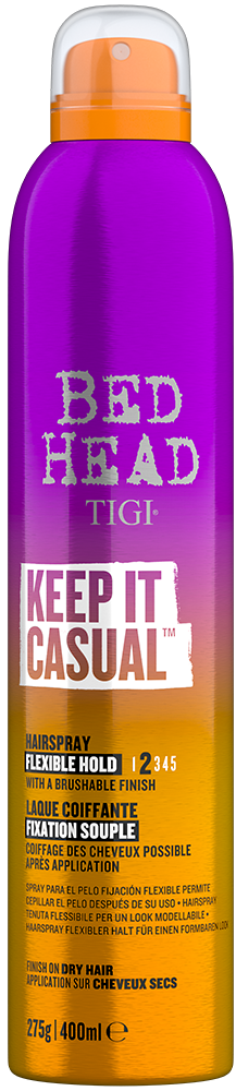 Keep It Casual Hairspray by BED HEAD - Non-toxic, STOP rated product free from harmful chemicals