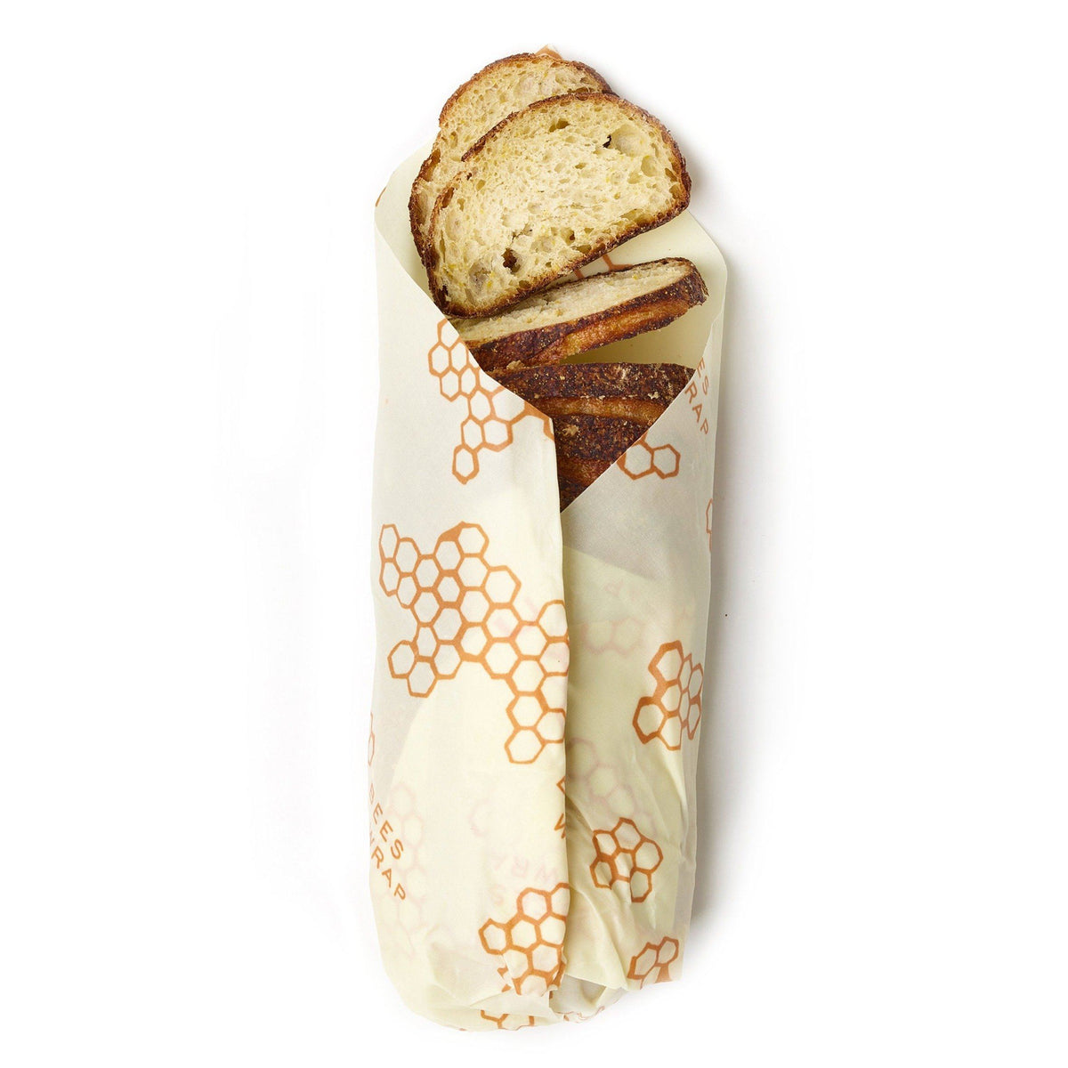 Reusable Beeswax Bread Wrap by Bee's Wrap - Non-toxic Food Storage product rated GO by Million Marker, free from BPA, phthalates, and parabens