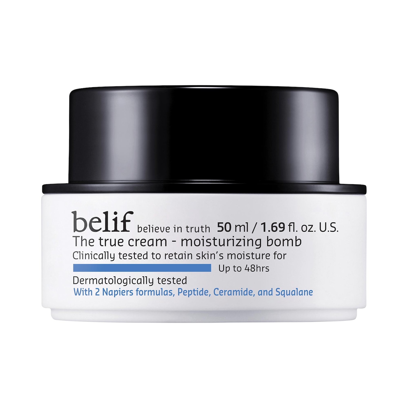 The True Cream Moisturizing Bomb with Peptide and Ceramide by belif - Non-toxic, STOP rated product free from harmful chemicals
