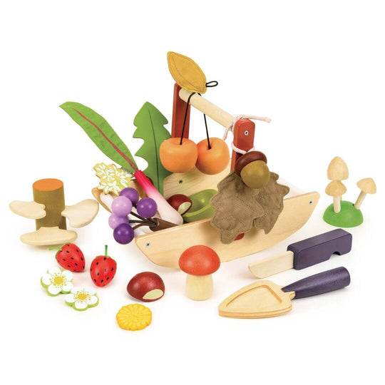 Wild Woods Foraging Basket by Bella Luna Toys - Non-toxic Toys product rated GO by Million Marker, free from BPA, phthalates, and parabens