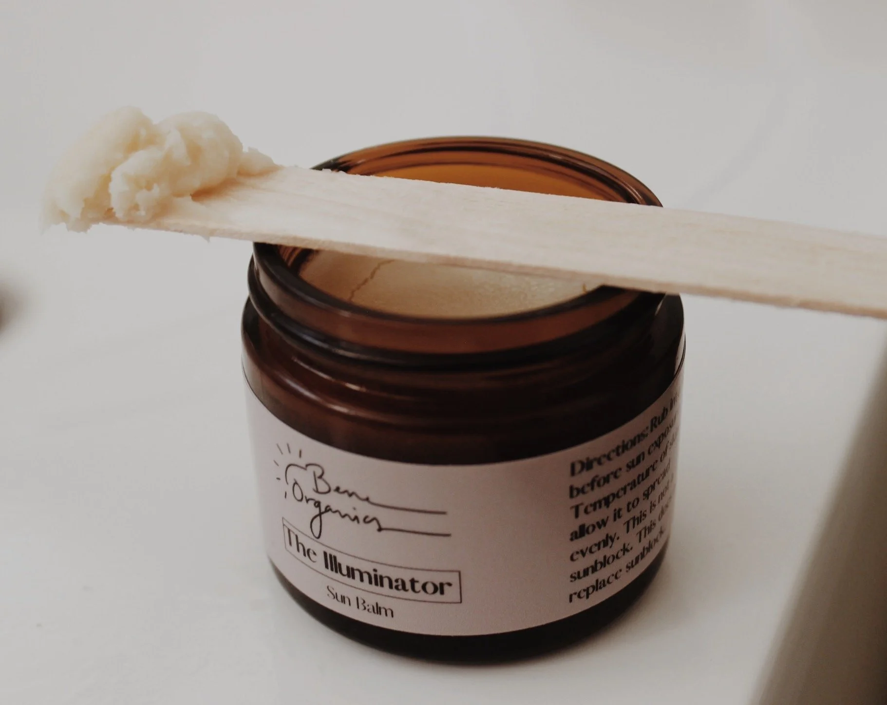 The Illuminator Sun Balm by Bene Organics - Non-toxic, GO rated product free from harmful chemicals