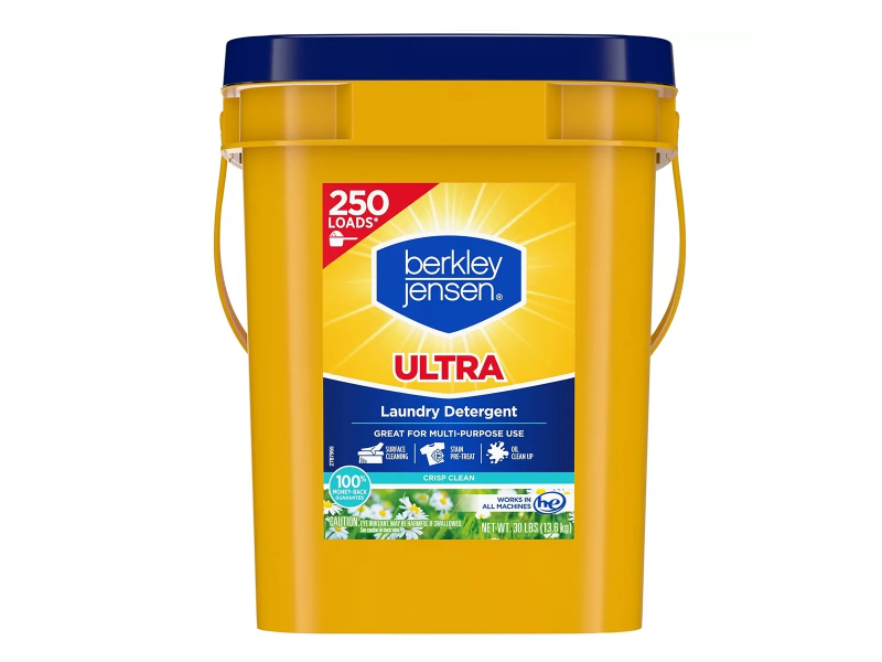 Ultra Laundry Detergent Fresh Clean Scent by berkley jensen - Non-toxic, STOP rated product free from harmful chemicals