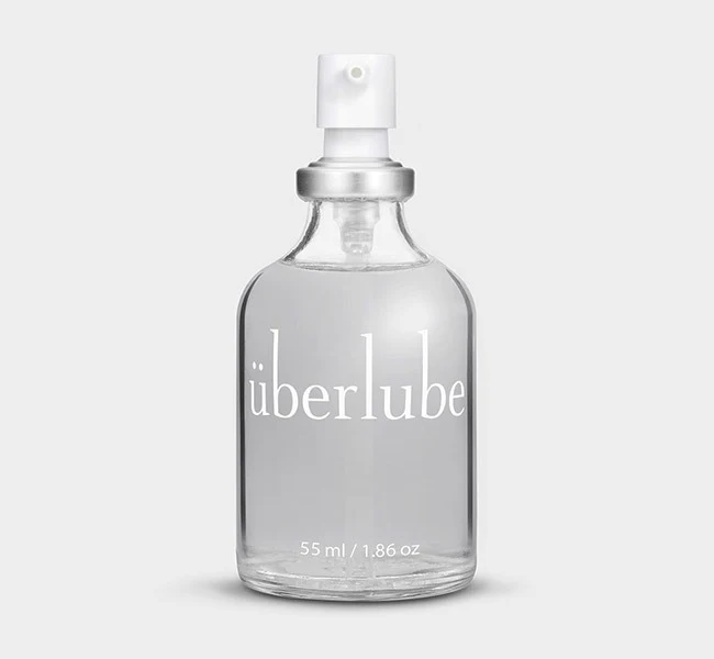 Personal Lubricant by überlube - Non-toxic Intimate Care product rated STOP by Million Marker, free from BPA, phthalates, and parabens