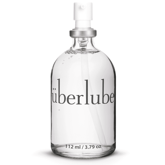 Silicone Lubricant by überlube - Non-toxic Intimate Care product rated STOP by Million Marker, free from BPA, phthalates, and parabens