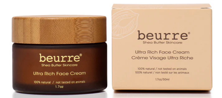 Ultra Rich Face Cream by Beurre - Non-toxic, SLOW rated product free from harmful chemicals