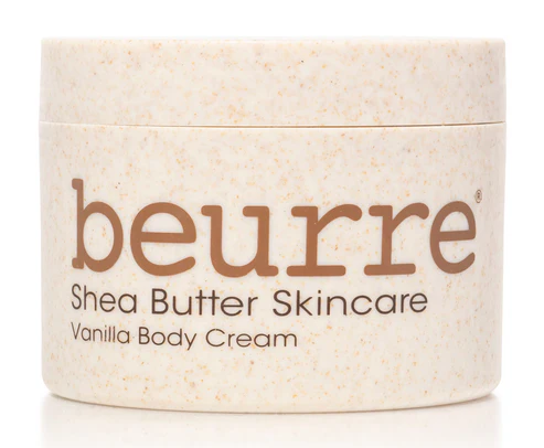 Vanilla Shea Butter Body Cream by Beurre - Non-toxic, SLOW rated product free from harmful chemicals