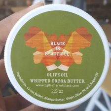 Olive Oil Whipped Cocoa Butter by BGLH Marketplace - Non-toxic, GO rated product free from harmful chemicals
