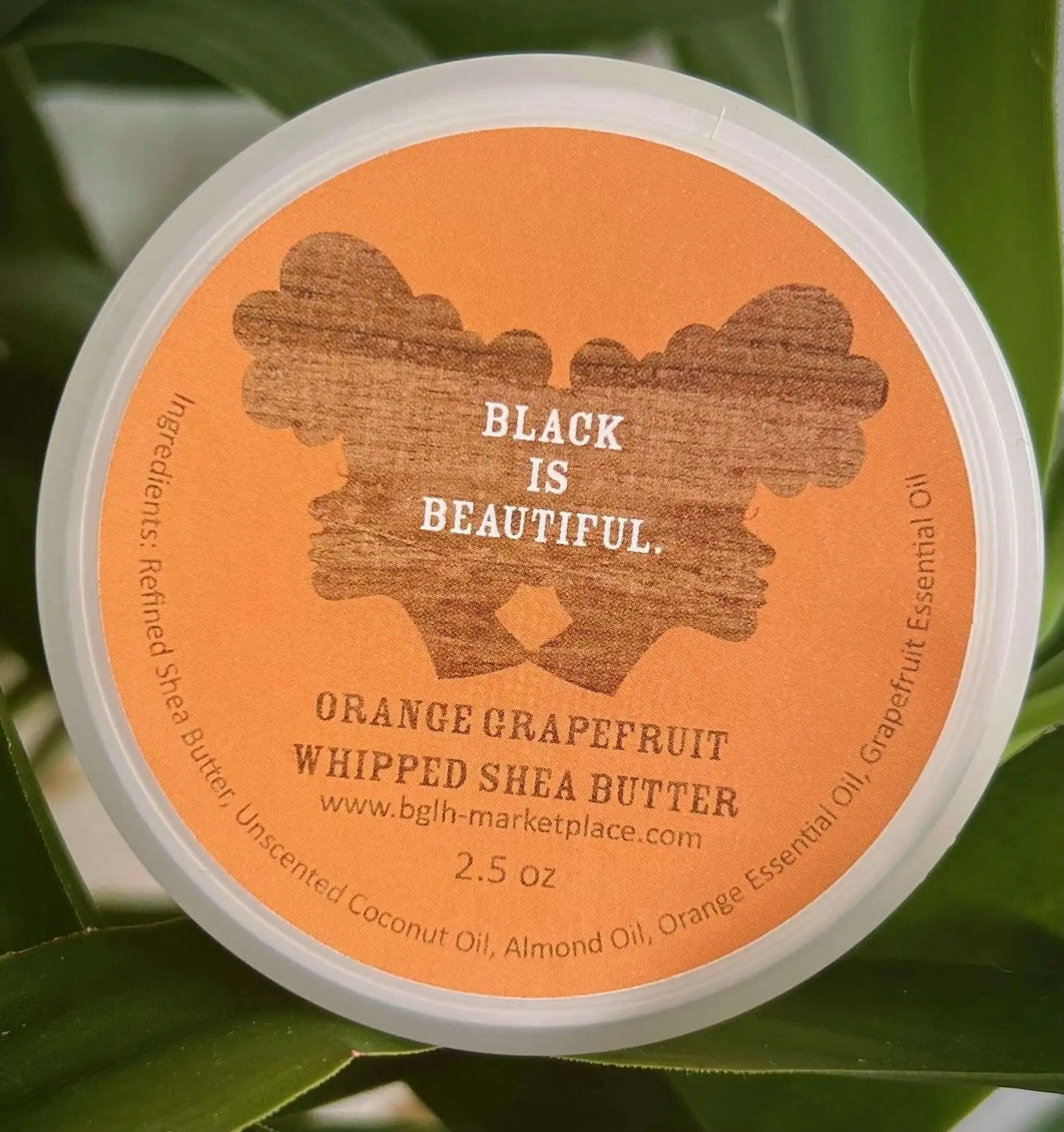 Orange Grapefruit Whipped Shea Butter by BGLH Marketplace - Non-toxic, SLOW rated product free from harmful chemicals