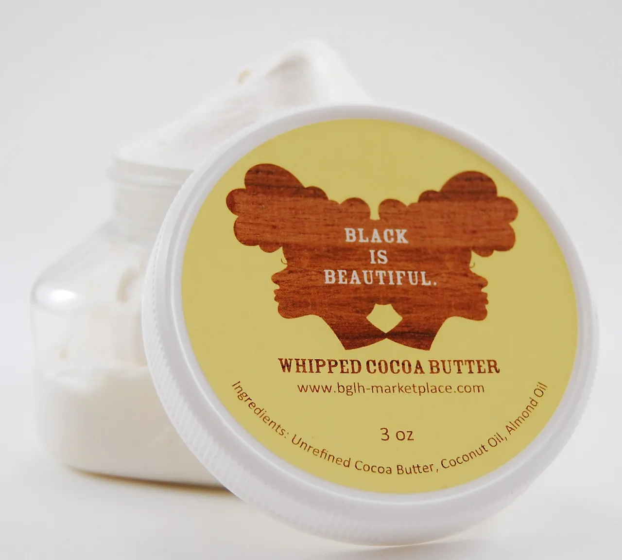Whipped Cocoa Butter by BGLH Marketplace - Non-toxic Body Oils, Butters + lotions product rated GO by Million Marker, free from BPA, phthalates, and parabens