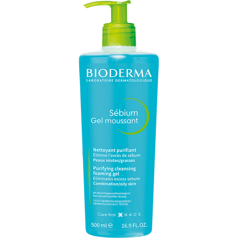 Sébium Foaming Gel by BIODERMA LABORATOIRE DERMATOLOGIQUE - Non-toxic, STOP rated product free from harmful chemicals
