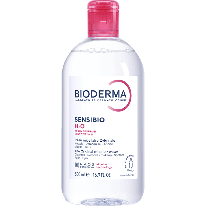 Sensibio H2O Micellar Water Makeup Remover by BIODERMA LABORATOIRE DERMATOLOGIQUE - Non-toxic, SLOW rated product free from harmful chemicals