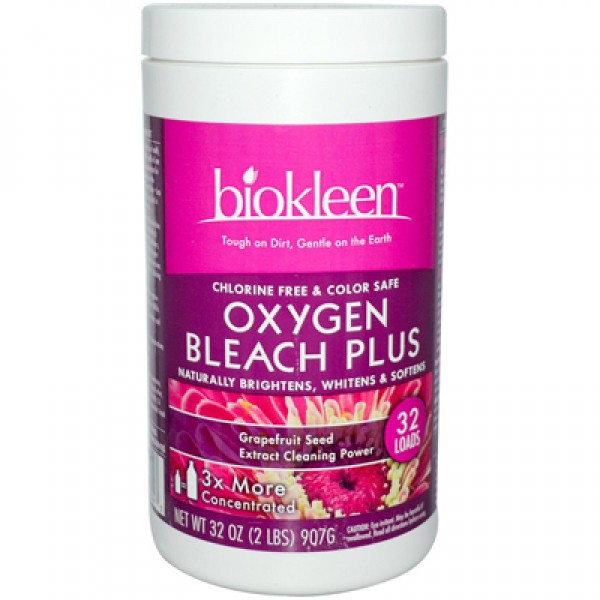 Oxygen Bleach Plus Laundry Powder by biokleen - Non-toxic, GO rated product free from harmful chemicals