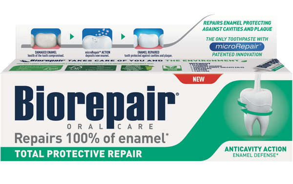 Total Protective Repair Toothpaste by Biorepair Plus ORAL CARE - Non-toxic, STOP rated product free from harmful chemicals