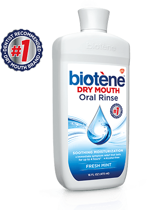 Oral Rinse for Dry Mouth by biotène - Non-toxic, STOP rated product free from harmful chemicals