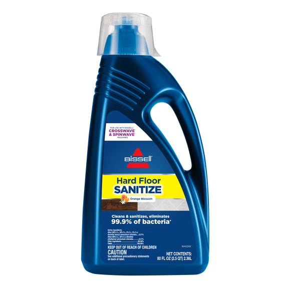 Hard Floor Sanitize Formula by Bissell - Non-toxic, STOP rated product free from harmful chemicals