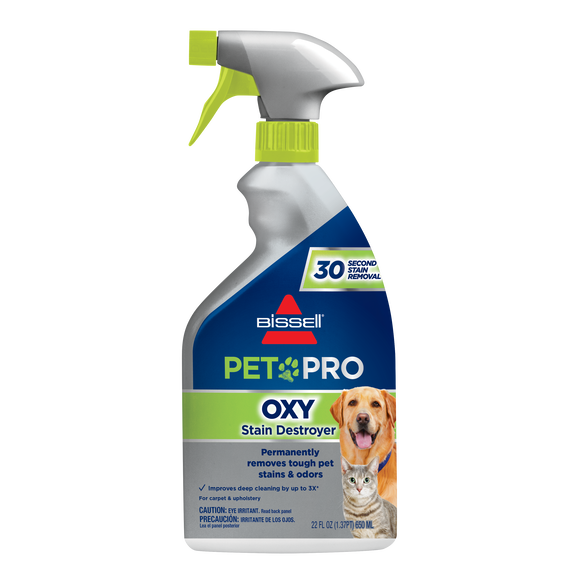 Pet Pro Oxy Stain Destroyer by Bissell - Non-toxic, STOP rated product free from harmful chemicals