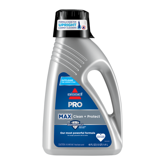 PRO MAX Clean + Protect Upright Carpet Cleaning Formula by Bissell - Non-toxic, SLOW rated product free from harmful chemicals