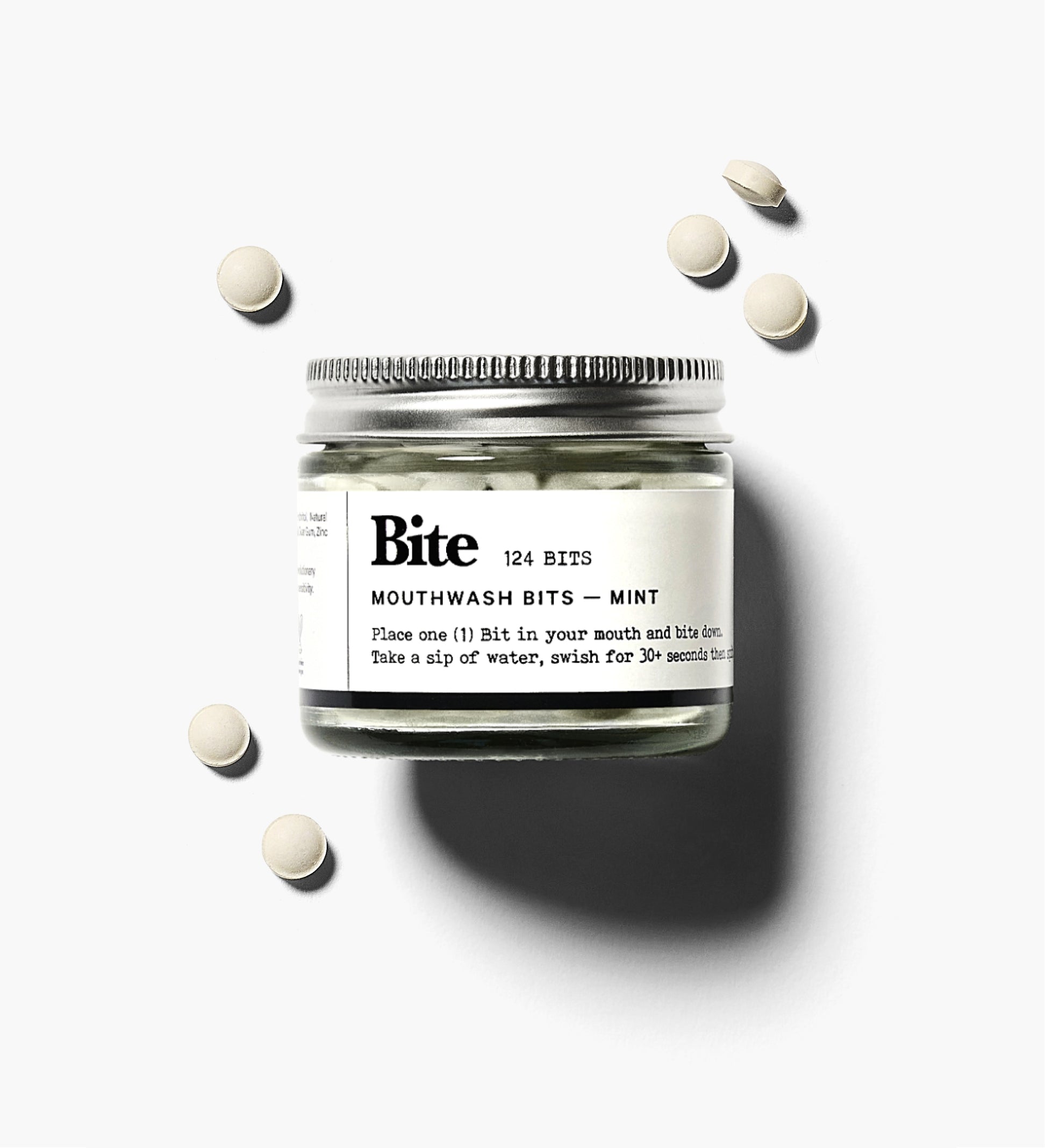 Mouthwash Bits - Mint by Bite - Non-toxic, GO rated product free from harmful chemicals