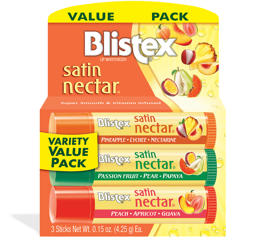 Satin Nectar Lip Balm by Blistex - Non-toxic, STOP rated product free from harmful chemicals