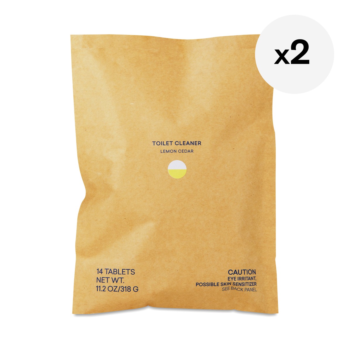 Toilet Cleaner - Lemon Cedar by BLUELAND - Non-toxic, SLOW rated product free from harmful chemicals