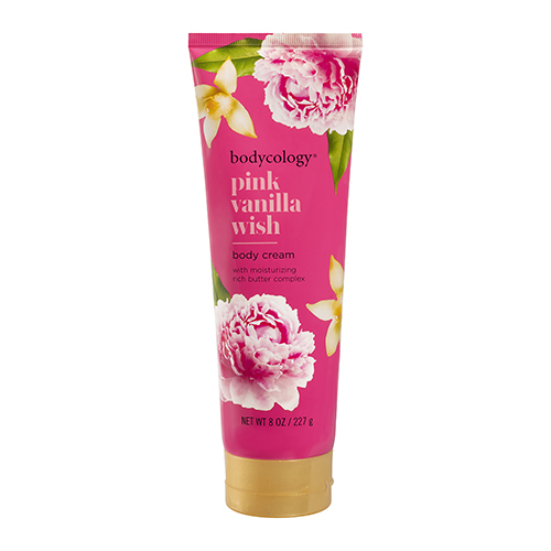 Body Cream - Pink Vanilla Wish by bodycology - Non-toxic, STOP rated product free from harmful chemicals