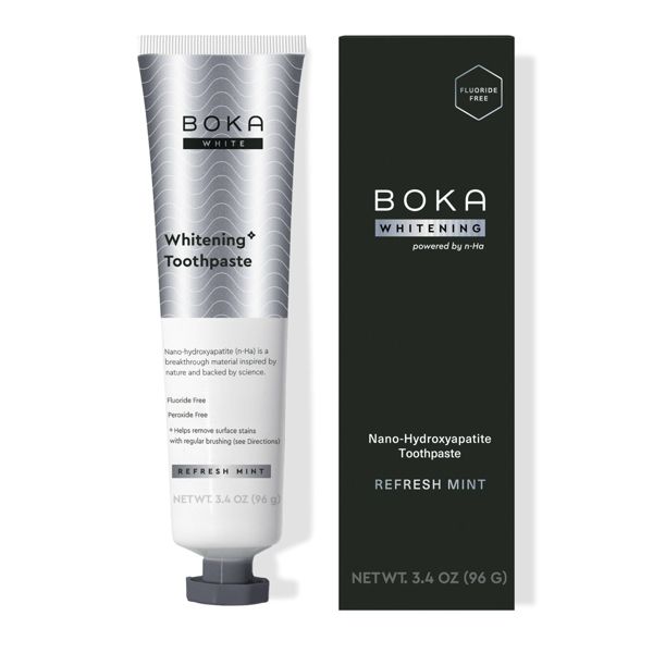 Whitening Toothpaste - Refresh Mint by BOKA - Non-toxic, SLOW rated product free from harmful chemicals