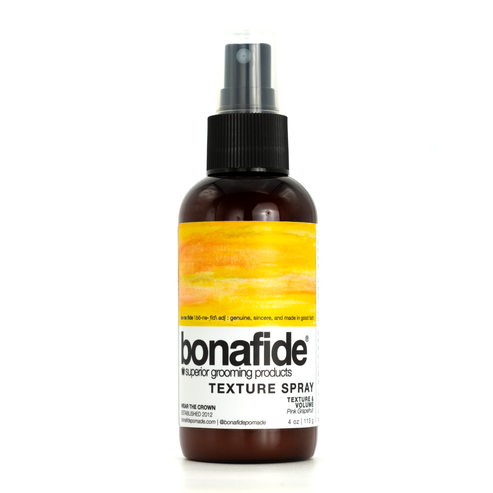 Texture Spray For Hair by bonafide superior grooming products - Non-toxic, STOP rated product free from harmful chemicals