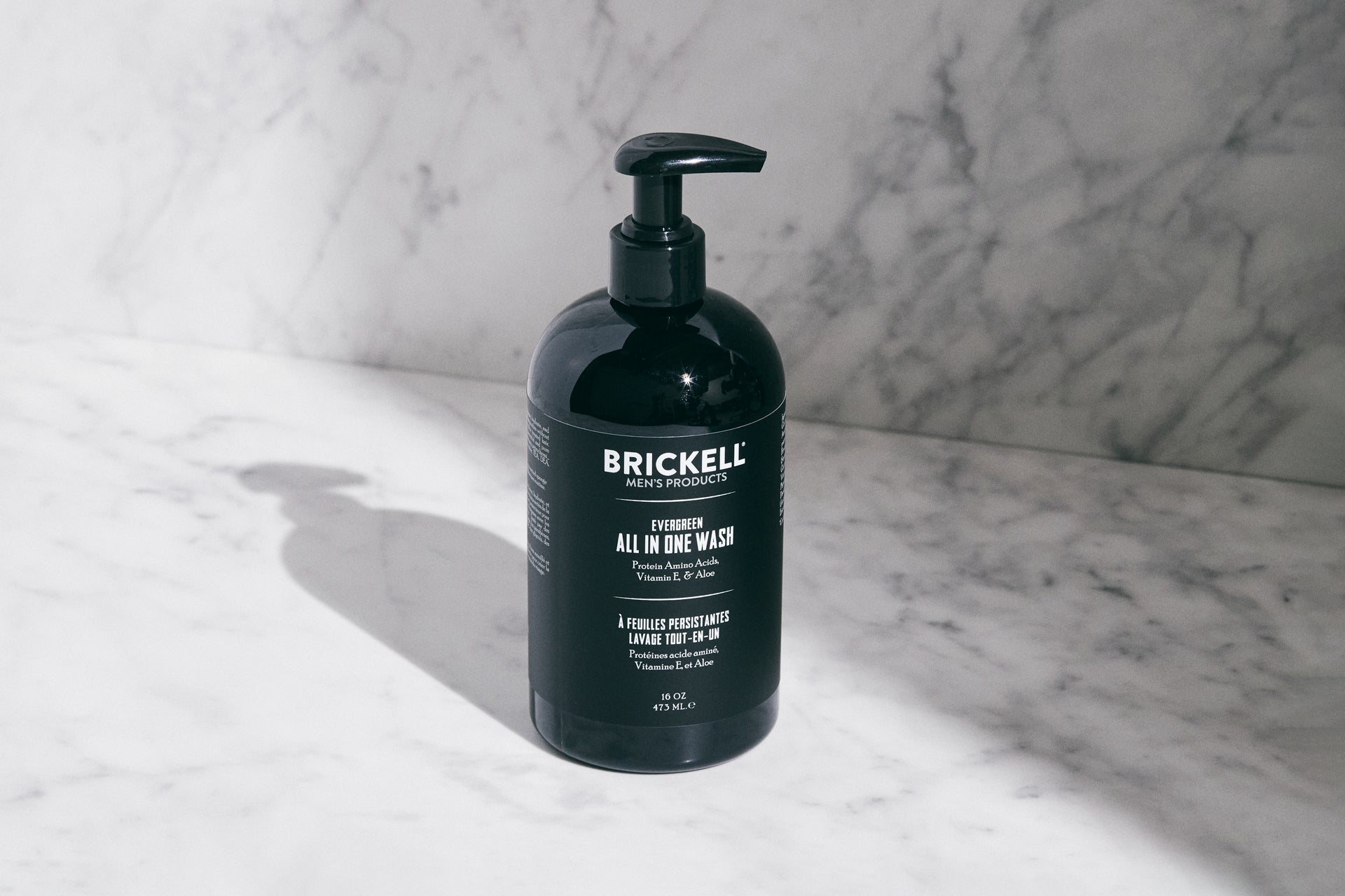 All In One Wash - Spicy Citrus by BRICKELL MEN'S PRODUCTS - Non-toxic, SLOW rated product free from harmful chemicals