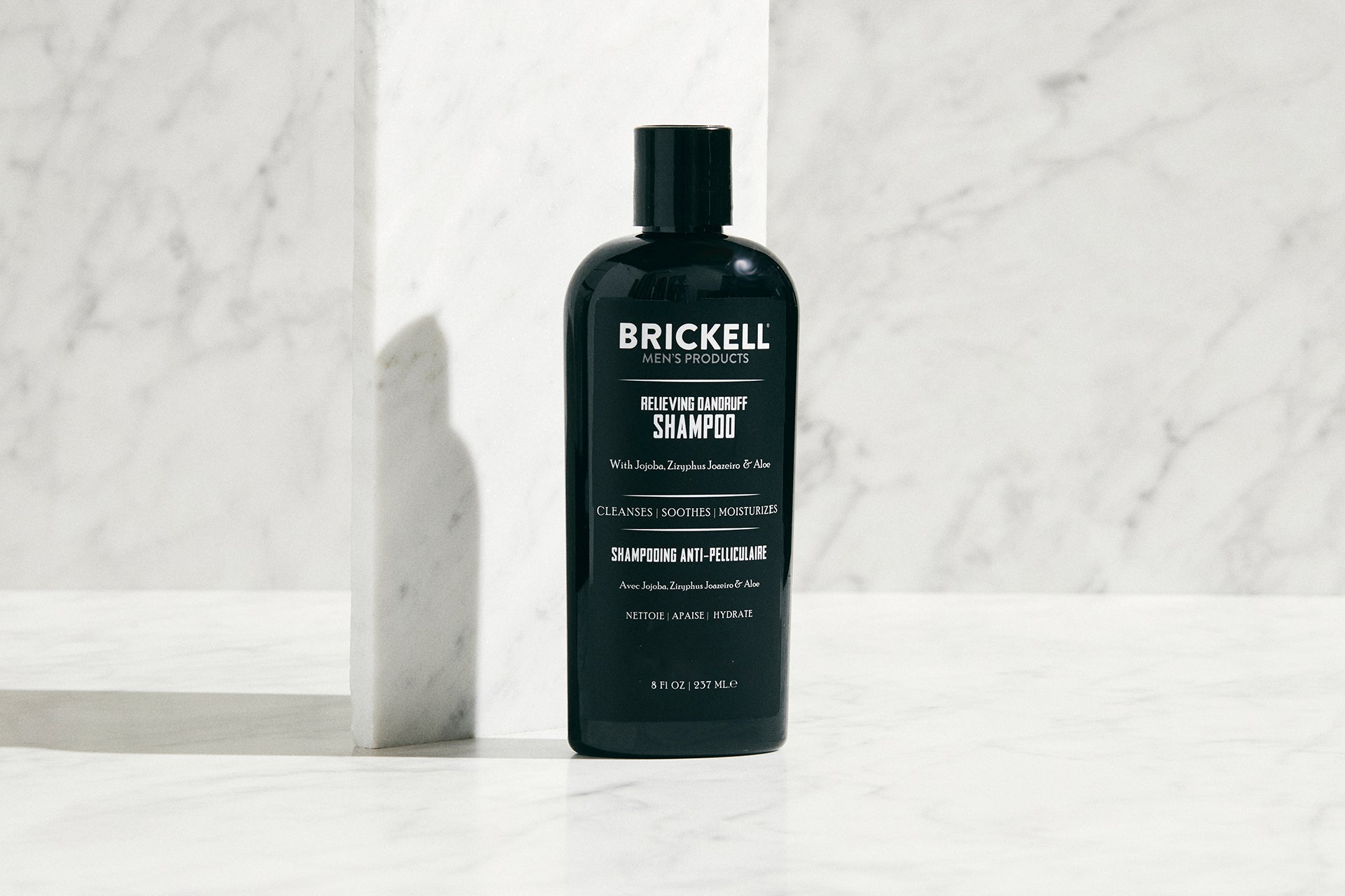 Relieving Dandruff Shampoo by BRICKELL MEN'S PRODUCTS - Non-toxic Shampoos + Conditioners product rated SLOW by Million Marker, free from BPA, phthalates, and parabens