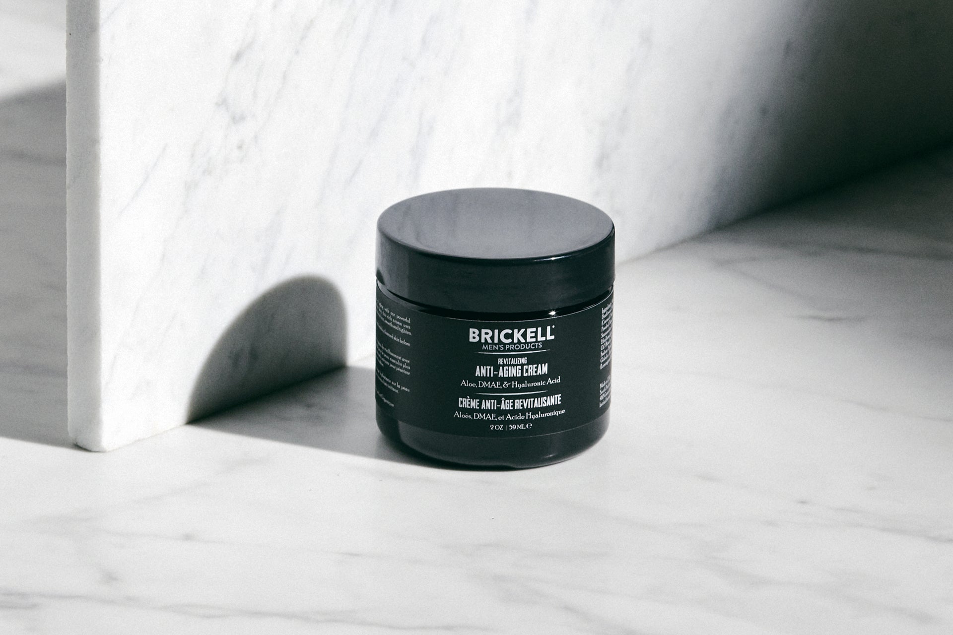 Revitalizing Anti-Aging Cream by BRICKELL MEN'S PRODUCTS - Non-toxic, SLOW rated product free from harmful chemicals